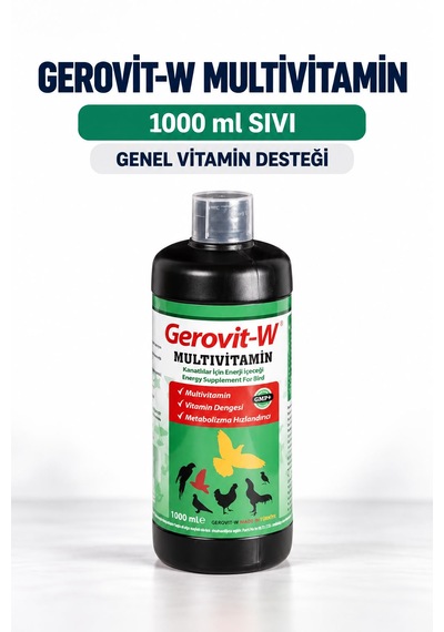 Gerovit-w Multivitamin 1000 Ml Yoğun Kıvam