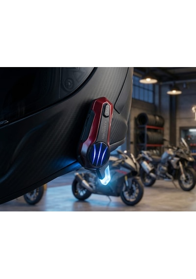 X2 Pro Motosiklet Kask Kulaklık 1adet 2 Binicili İntercom Bluetooth Seti