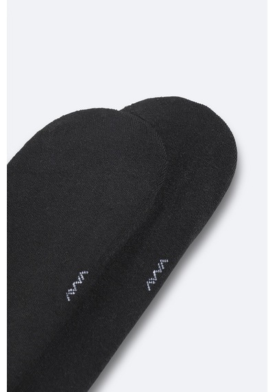 Erkek Siyah Havlu Tabanlı Bambu Sneaker Çorap B008559