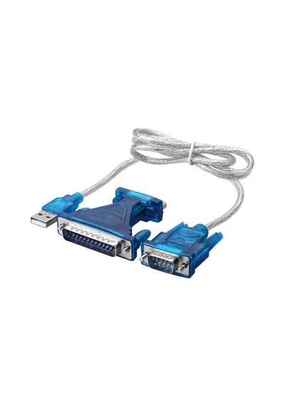 Usb 2.0 - Rs-232 Seri Bağlantı Noktası Kablosu + 9 Pin To 25 Pin