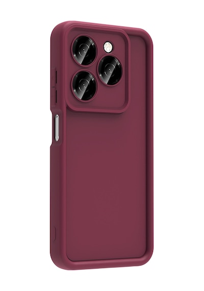 Rba Aksesuar Tecno Spark 20 Pro 5g Kılıf Kamera Korumalı Rba Ananas Kapak - Siyah Siyah