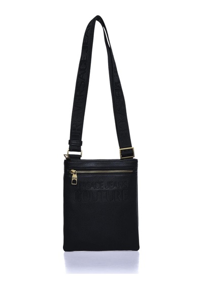 Versace Jeans Couture 74YA5B42-ZG128-899 Siyah Erkek  Omzu Çantası Siyah