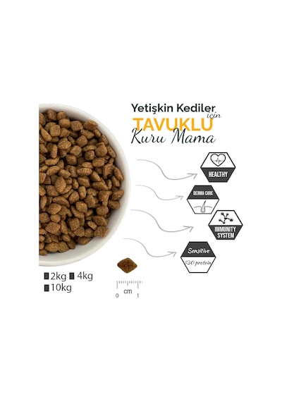 Anatolian Premium Tavuklu Yetişkin Kedi Maması 10 kg