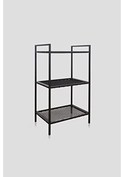 Mudesa Mdstels006 Metal 3 Raflı Masa Arkası Dosya Dolabı Açık Metal Ofis Rafı Dekoratif Raf Açık Ceviz