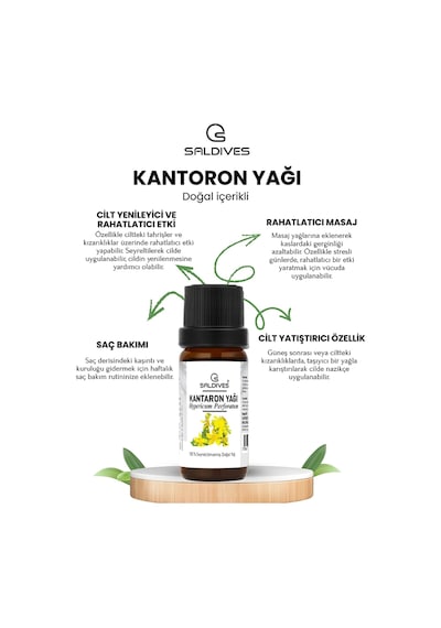Saldives Kantoron Yağı 20 ML