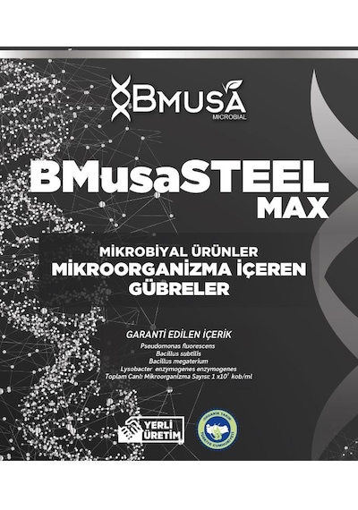 Bmusa Steelmax 1lt Mikrobiyal Gübre 1 L