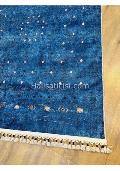 Salerno Çamaşır Makinesinde Yıkanabilir Kilim Halı Hs1003 Çok Renkli