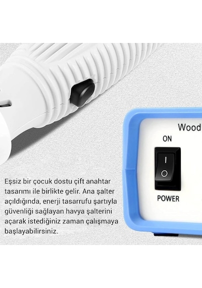 Class ZD-8905 New Isı Ayarlı Ahşap Yakma Makinesi 4X Gölgeleme Uçlu Set + Tel Fırça