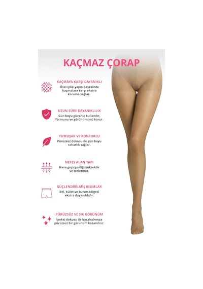 Cottonhıll Ten Kaçmaz Külotlu Çorap