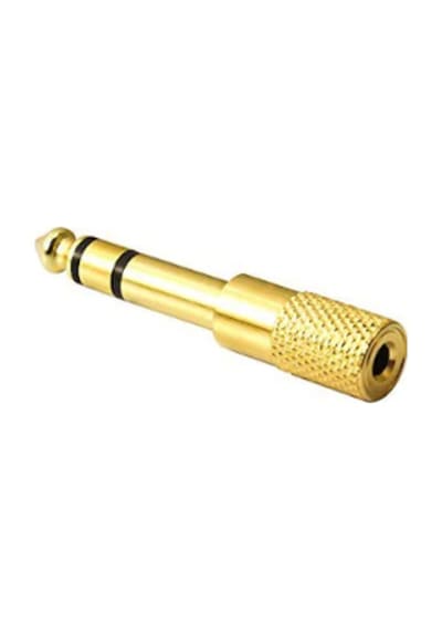 6.3 Mm Erkek 3.5 Mm Dişi Jak Gitar Jakı Çevirici