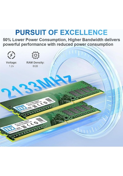 Ram 8gb 1x8gb Ram 288pin Cl15 1.2v Ddr4 2133mhz Pc4-17000 Dram Udımm Masaüstü Bellek Pc Ram Bilgisayar Bellek Yük