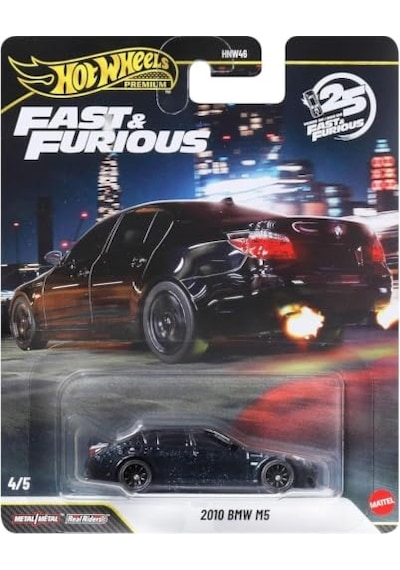 Hot Wheels Premium Series 25.yıl Özel Fast & Furious 2010 Bmw M5 Hnw46 - Jhw62
