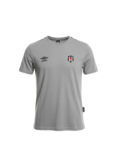 Beşiktaş Umbro Beşiktaş Antrenman T-shirt Pamuklu 25/26 Uv Kutu Gri.