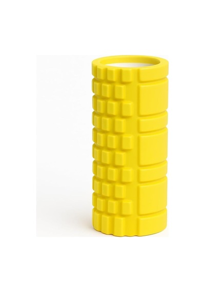 Foam Roller Masaj Rulosu Yoga, Pilates, Fitness Ve Fizyoterapi Için Eva Köpük Masaj Aleti 33x14 Cm Çok Renkli