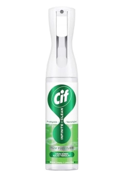 Infinite Clean Doğal Probiyotikli Sprey Tüm Yüzeyler İçin Misket Limonu & Limon Otu 280 Ml 0