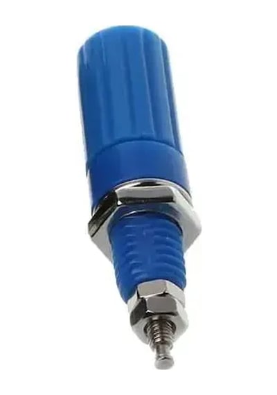 Robotistan 4 Mm Korumalı Tip Bourn Jak - Mavi