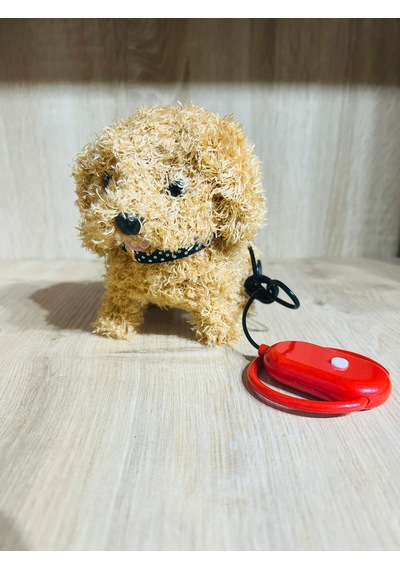 Kumandalı Pilli Minik Peluş Sesli Havlayan Köpek Abyss