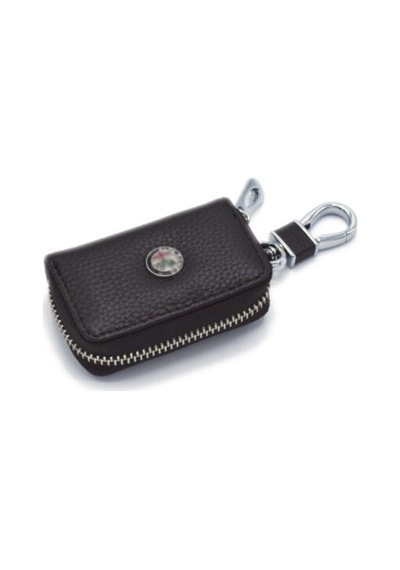 Alfa Romeo Uyumlu Deri Fermuarlı Anahtarlık Car Keychain