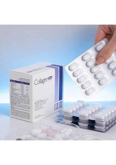 Collagen Forte Platinum Premium 3 Tip Kolajen Hyalüronik Asit 90 Tablet