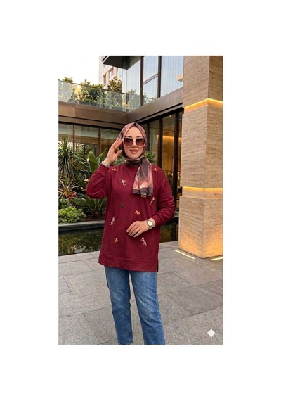 Butik Nakış İşlemeli Tesettür Sweatshirt Bordo Tesettür Sweatshirt Bordo Tesettür Sweatshirt Butik Nakış İşlemeli Tesettür Sweatshirt Bordo Tesettür Sweatshirt Bordo Tesettür Sweatshirt