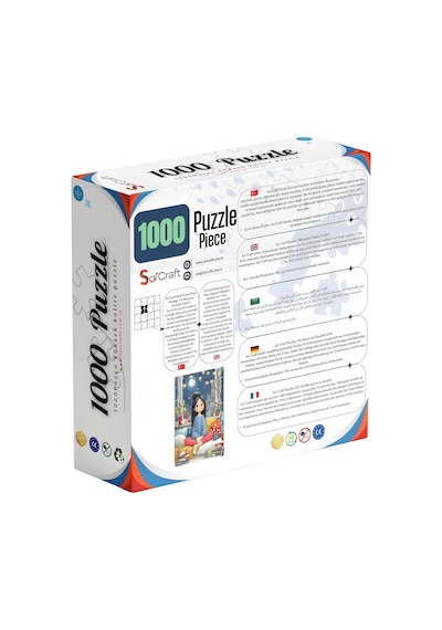 1000 Parça Puzzle, Pencere Kenarında Bir Masal Standart