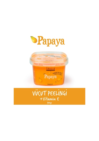 Thalia Papaya Kokulu Vücut Peelingi 300 G