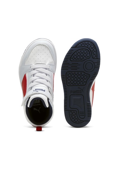 Puma Rebound V6 Mid Ac+ Ps Çocuk Sneaker-gümüş Gümüş
