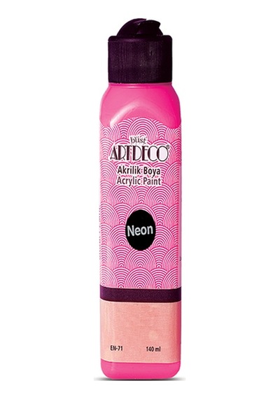 Artdeco Akrilik Boya 140 Ml Fosforlu Pembe 070R-930