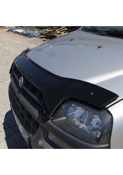 Eurocap Fiat Doblo Ön Kaput Koruyucu Rüzgarlık 3Mm Abs 2000-05