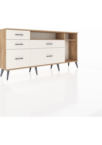 Arges Konsol 2 Raflı 5 Çekmeceli 176x30x83 Çam-çam/aytaşı Çam/aytaşı Arges Konsol 2 Raflı 5 Çekmeceli 176x30x83 Çam-çam/aytaşı Çam/aytaşı