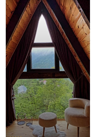 Çay Seti Tekli Koltuk Berjer Ve Puf Takımı Salon, Balkon, Ofis 2 Li Takım Krem