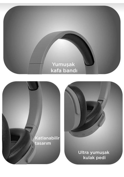 P2961 Kablosuz Bluetooth Kulak Üstü Kulaklık