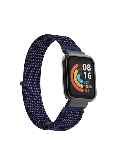 Xiaomi Redmi Watch (Mi Watch Lite) Metal Kasa Hasır Örgü Kordon