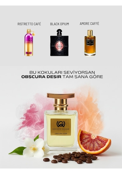 Giovanni William Obscura Desir Kadın Parfüm EDP 50 ML