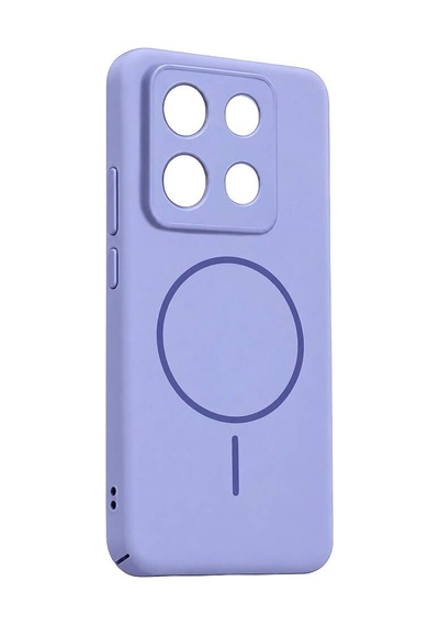 Xiaomi Redmi Note 13 4g Mika Pc Magsafe Kapak - Açık Mor Evimdeyokyok