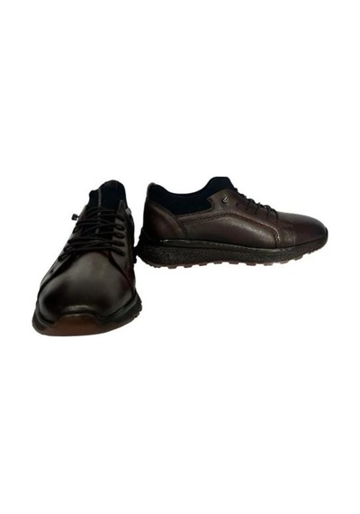 Kemal Tanca 881 604 Erkek Hakiki Deri Spor Ayakkabı & Sneaker Kahve