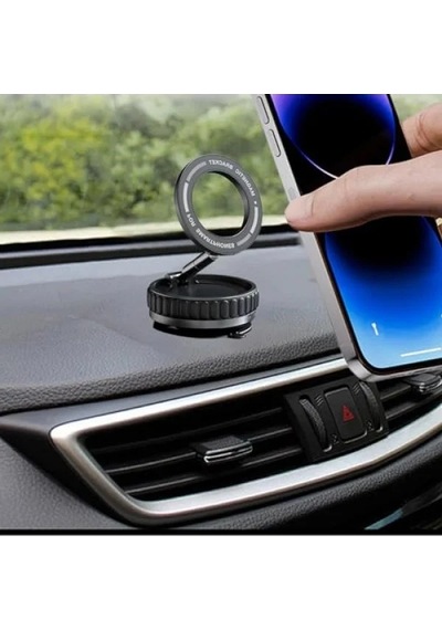 Süper Güçlü Vakumlu Manyetik Telefon Tutucu - Araç İçi Montaj 1