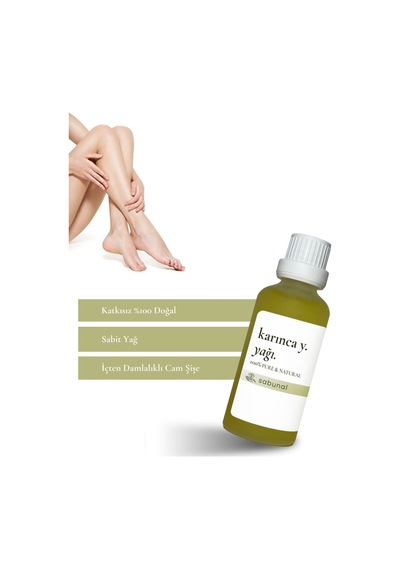 Sabunal Karınca Yumurtası Yağı 50 ML - Epilasyon Sonrası Tüy Azaltıcı Bakım Yağı