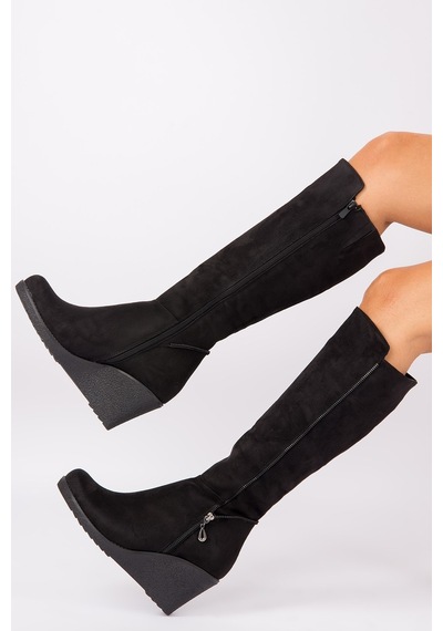 Fox Shoes Siyah Kadın Çizme E674220202 Siyah