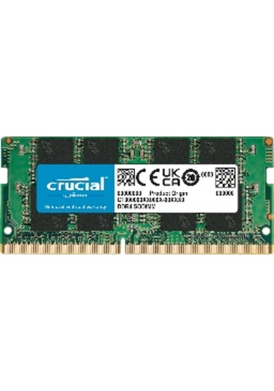 16 Gb Ddr4 3200mhz Crucıal 1.2v Sodımm Kutulu Ct16g4sfra32a