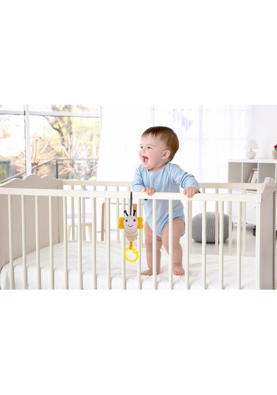 Babyjem Sevimli Arkadaşım Titreşimli Arı Gri