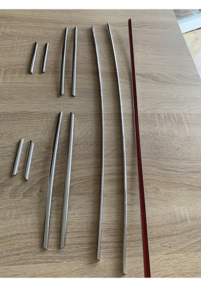 Passat B6 Ön Tampon Çıtası Krom 11 Parça 2005 - 2012 Paslanmaz Çe Passat B6 Ön Tampon Çıtası Krom 11 Parça 2005 - 2012 Paslanmaz Çe