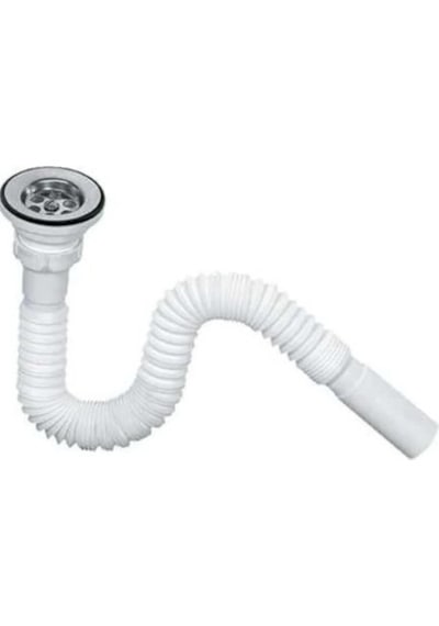 Körüklü Lavabo Sifonu Esnek Gider Sifonu Ayarlanabilir Lavabo Altı Sifon
