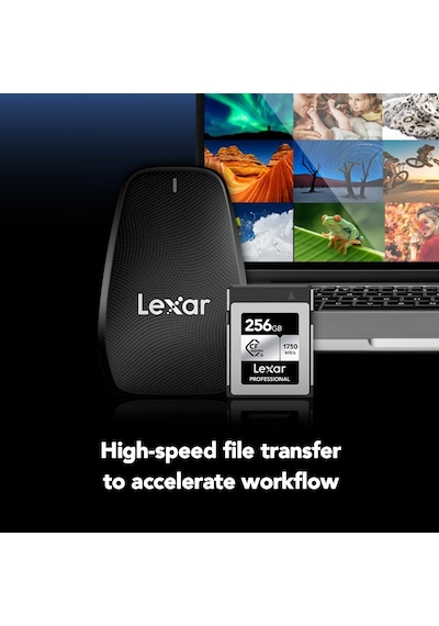 Lexar Profesyonel Cfexpress Tip B Kart Gümüş Serisi 1000mb/s 256g