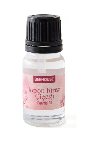 Japon Kiraz Çiçeği Esansiyel Buhurdanlık Yağı - Pembe - 10 Ml Çok Renkli