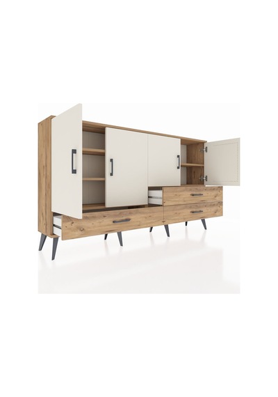 Arges Konsol 5 Raflı 3 Çekmeceli 4 Kapaklı 176x30x99 Çam-aytaşı/ç Çam-aytaşı/çam Arges Konsol 5 Raflı 3 Çekmeceli 4 Kapaklı 176x30x99 Çam-aytaşı/ç Çam-aytaşı/çam