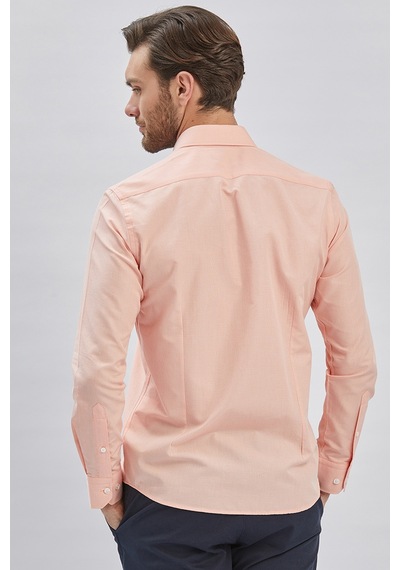 İmza Pudra Uzun Kollu Bez Ayağı Sert Yaka Cepsiz Klasik Slim Fit Dar Kesim Gömlek 1004240230-pudra Pudra İmza Pudra Uzun Kollu Bez Ayağı Sert Yaka Cepsiz Klasik Slim Fit Dar Kesim Gömlek 1004240230-pudra Pudra