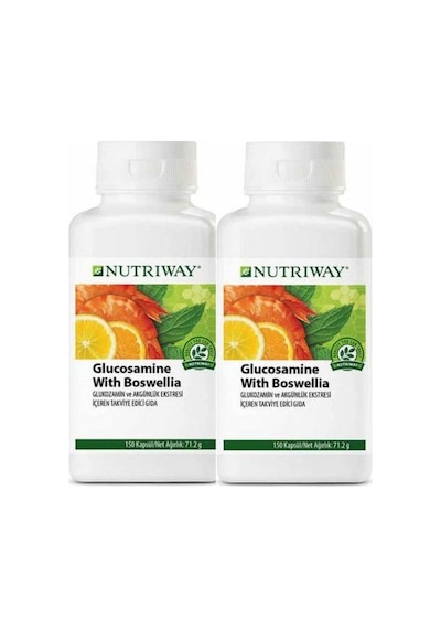 Amway Nutriway Glucosamine With Boswellia 150 Kapsül Ikili Al Ucu