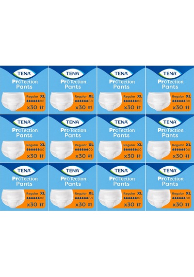 Tena Protection Pants Regular Emici Külot Yetişkin Bezi Xl 360adt Tek Ebat