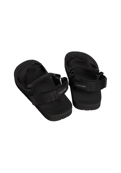 Calvin Klein Ess Dıecut Back Stra Siyah Erkek Sandalet